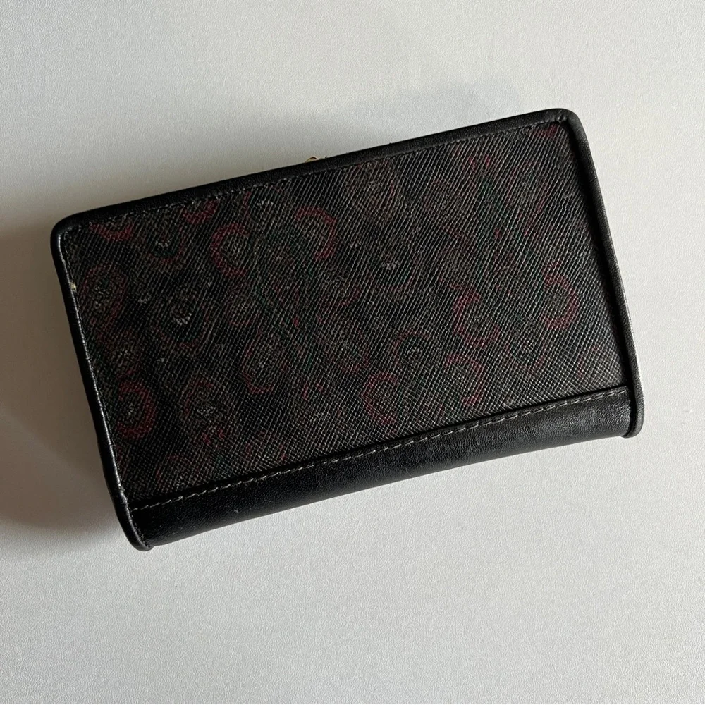 Liz Claiborne Paisley Wallet Coin Purse Combo